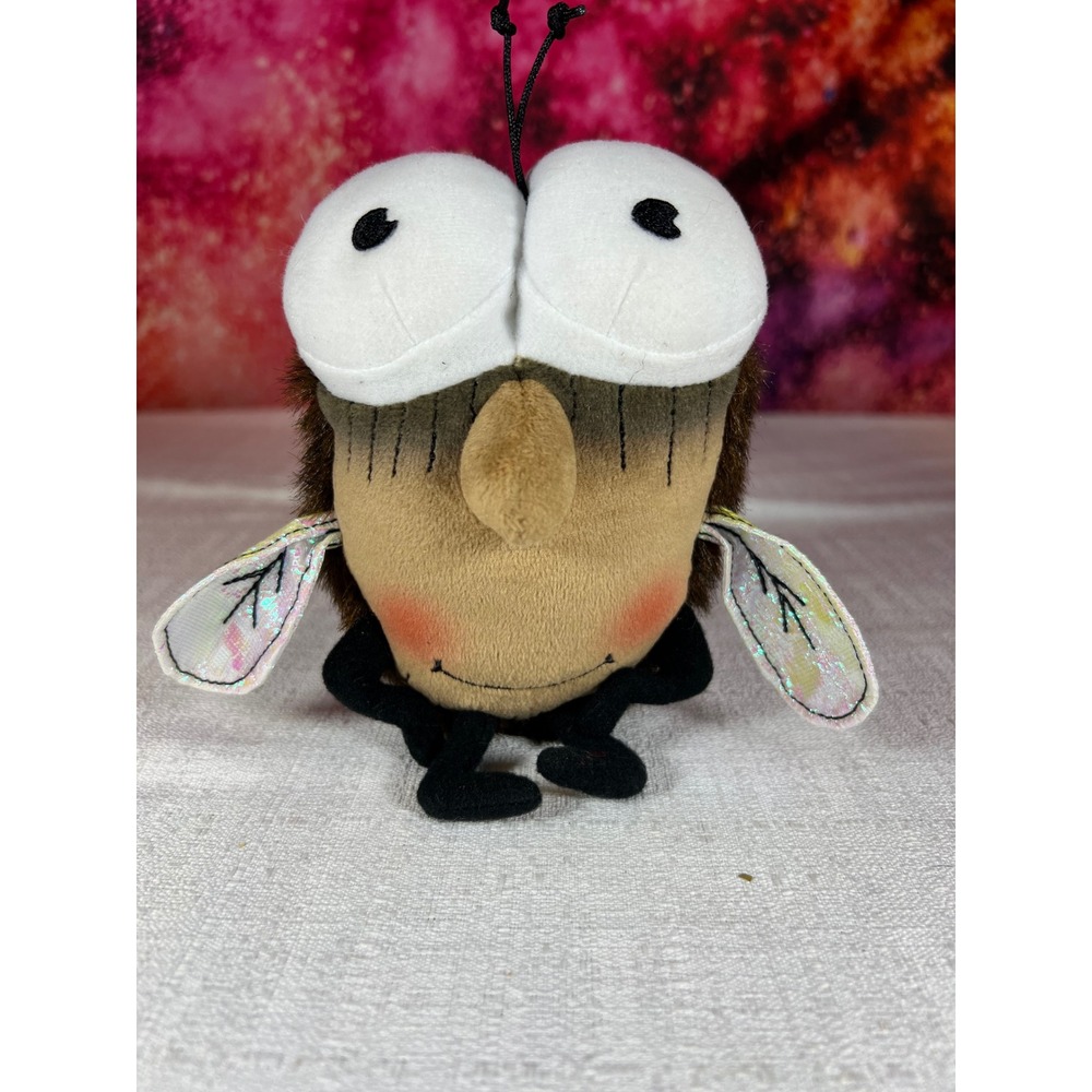 MerryMakers Fly Guy Plush Tedd Arnold Scholastic Book Character Brown 6 Inch
